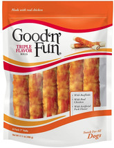 Healthy Hide Good N Fun Triple Flavor Rolls 6 count Healthy Hide Good N Fun Trip - £25.78 GBP