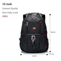 Crossten Durable 17 Inch Laptop Backpack,45L Travel Bag,College Bookbag,USB Char - £60.40 GBP