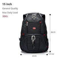 Crossten Durable 17 Inch Laptop Backpack,45L Travel Bag,College Bookbag,USB Char - £57.12 GBP