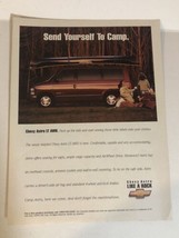1995 Chevy Astro LT AWD  Chevrolet Vintage Print Ad Advertisement pa13 - $6.92