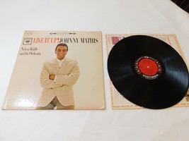 Live it Up! Johnny Mathis Nelson Riddle and His Orchestra Record LP Stereo - £12.10 GBP