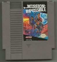 ORIGINAL Vintage Tested 1990 Mission Impossible Nintendo NES Cartridge - £11.67 GBP