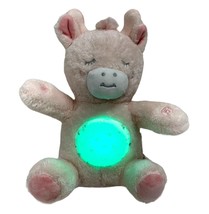 Dream Gro Pink Cow Lighted Lullaby Soother Plush Crib Hanger Twinkle Little Star - $26.07