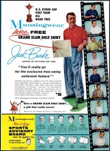 1957 Munsingerwear Golf Shirt PRINT AD U.S. Ryder Cup Golf Team, Jack Bu... - $226.43 MXN