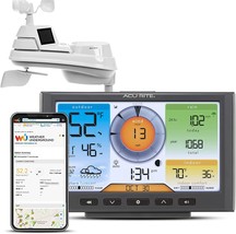 Acurite Iris (5-In-1) Home Weather Station With Wi-Fi Connection To, Black - £122.84 GBP