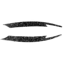 Forged carbon fiber headlight eyelid eyebrow for subaru impreza wrx sti 2008 11 thumb200
