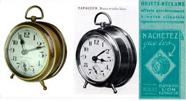 Tapageur Vintage French Alarm Desk Clock - $302.00
