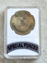 5TH Group Challenge Coin Army Airborne Special Forces The Professionals - £14.94 GBP
