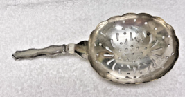Vintage Silverplate Tea Food Strainer 6 3/8  x 3 inch - $18.32