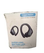 Sweat Proof Wireless Sports Earbuds Purple.BX17 Super Long Battery Life - $27.63 CAD