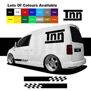 For Caddy VW Volkswagen Sticker Decal Vinyl Camper DUB Side Stripe Stick... - $19.99
