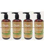 4 Bottles OWN Green Tea &amp; Cucumber Moisturizing Hand Wash 99% NaturallyD... - $691.96 MXN