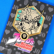 JoJo&#39;s Bizarre Adventure Caesar Anthonio Zeppeli Enamel Pin Figure Anime - £18.31 GBP