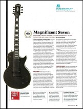 Matt Heafy Signature Epiphone Les Paul Custom 7-string guitar review article - £3.38 GBP