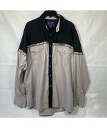 Vtg Wrangler Men’s XL Western Shirt Aztec Southwest Pearl Snap LS Cowboy - $33.66