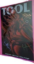 TOOL Concert Poster *SIGNED* Lisbon, Portugal 7/2/19 - $750.00