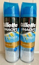 (2) Gillette Mach3 Complete Defense Smooth Shave Gel 7 Ounce Each - £27.90 GBP