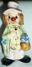 Charming Miniature Clown By Enesco Carrying Watering Can - £3.14 GBP