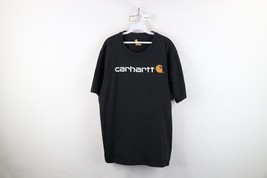 Vintage Y2K Carhartt Mens XL Faded Spell Out Heavyweight Big Logo T-Shir... - $29.65