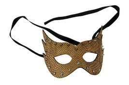 Andromeda Adult Masquerade Spiked Leather Eye Mask - £10.57 GBP+
