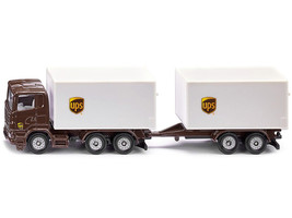 UPS Logistics Set of 3 Pcs Diecast Models Siku - £37.95 GBP