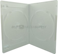 PREMIUM STANDARD Solid White Color Double DVD Cases (100% New Material) - £13.69 GBP+