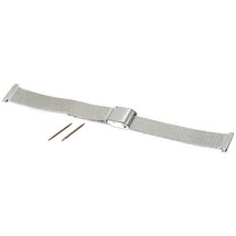 Curvex Wrist Watch Band WatchbandStainless Steel Mesh Link Bracelet 17 to 22mm - £13.81 GBP
