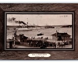Man O War Steps Ships Sydney New South Wales Australia DB Postcard W3 - $19.75