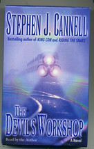 &quot;THE DEVIL&#39;S WORKSHOP&quot; by Stephen J. Cannell Cassette Audiobook Abridged  - $14.00