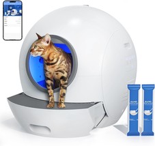 Self Cleaning Cat Litter Box Auto Litter Box Self Cleaning for Multiple ... - £600.19 GBP