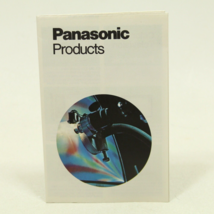 Vintage PANASONIC PRODUCTS Fold Out Color Merchandise Brochure 188 Model... - £25.71 GBP