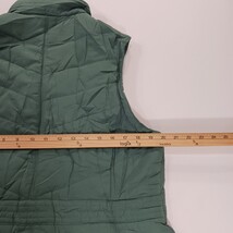 Sonoma Life + Style Girls/Women's Green Full Zip Snap Button Vest Pockets Size L image 6