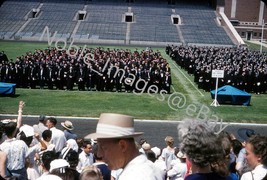 1950s Graduates Ceremony Memorial Stadium Univ of Illinois Kodachrome 35mm Slide - £2.76 GBP