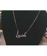 GOLD TONE CRYSTAL LUCK NECKLACE - $244.84 MXN