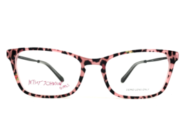 Betsey Johnson Mädchen Brille Rahmen Tee Hee PNK Pink Schwarz Cat Eye 49-16-135 - £38.28 GBP