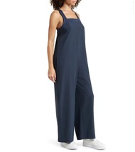 Zella Women&#39;s Navy Blue Relaxed Sleeveless Wide Leg Jumpsuit S NWOT - £29.78 GBP