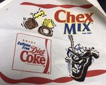 Vintage Rare Chex Mix And Diet Coke Apron 21” Long Pockets - £9.32 GBP