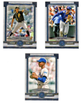 Lot of 3 Topps 2019 Museum Collection Ernie Banks Chris Archer Kris Bryant - £4.59 GBP