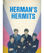 HERMAN&#39;S HERMITS 1965 CONCERT TOUR PROGRAM BOOK  - £78.32 GBP