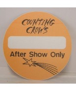 COUNTING CROWS - VINTAGE ORIGINAL TOUR CONCERT CLOTH BACKSTAGE PASS - $10.00