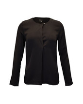 Theory Long Sleeves Blouse In Silk Women Black S - $119.70