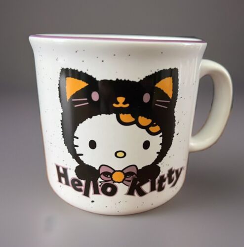 Sanrio HELLO KITTY 2024 Halloween Kitty Cat 20 Oz. Mug Cup Coffee Tea So... - $16.95
