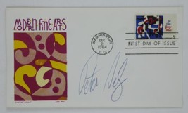 Peter Selz Signed 1964 First Day Cover FDC Modern Fine Arts Cachet Craft - £39.41 GBP