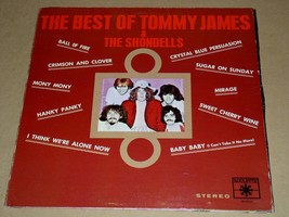 Tommy James Shondells Best Of Record Album Vinyl Vintage Roulette 42040 NM - £27.40 GBP
