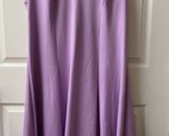 Roamans Sleeveless Fit and Flare  Dress Plus Size 14W Med Lavender Knit ... - $15.67