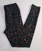 LuLaRoe One Size Leggings Multi Color Tribal Design All Over Print - £6.15 GBP