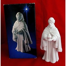 Vintage Nativity The Magi Balthasar Avon Collectibles Figurine 1982 White - £13.25 GBP