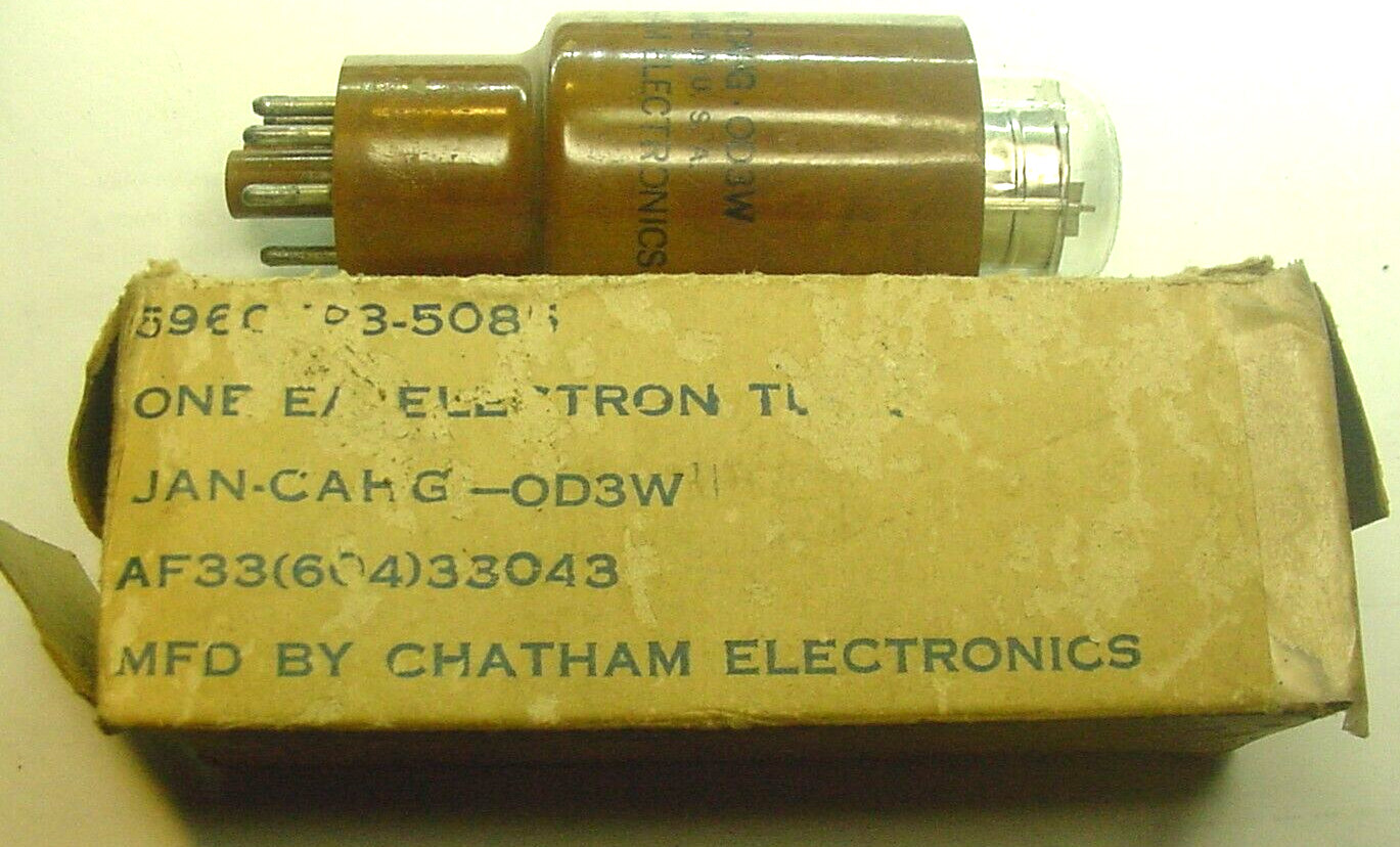 1 NOS Chatham/T-S JAN-0D3W VR-150 VT-139 Gas Regulator Mil Spec Special ... - $7.87
