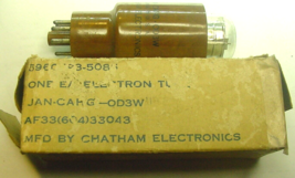 1 NOS Chatham/T-S JAN-0D3W VR-150 VT-139 Gas Regulator Mil Spec Special ... - $7.66