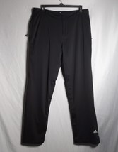 Adidas Climaproof Women&#39;s Black Straight Leg Athletic Sports Track Pants... - $21.78